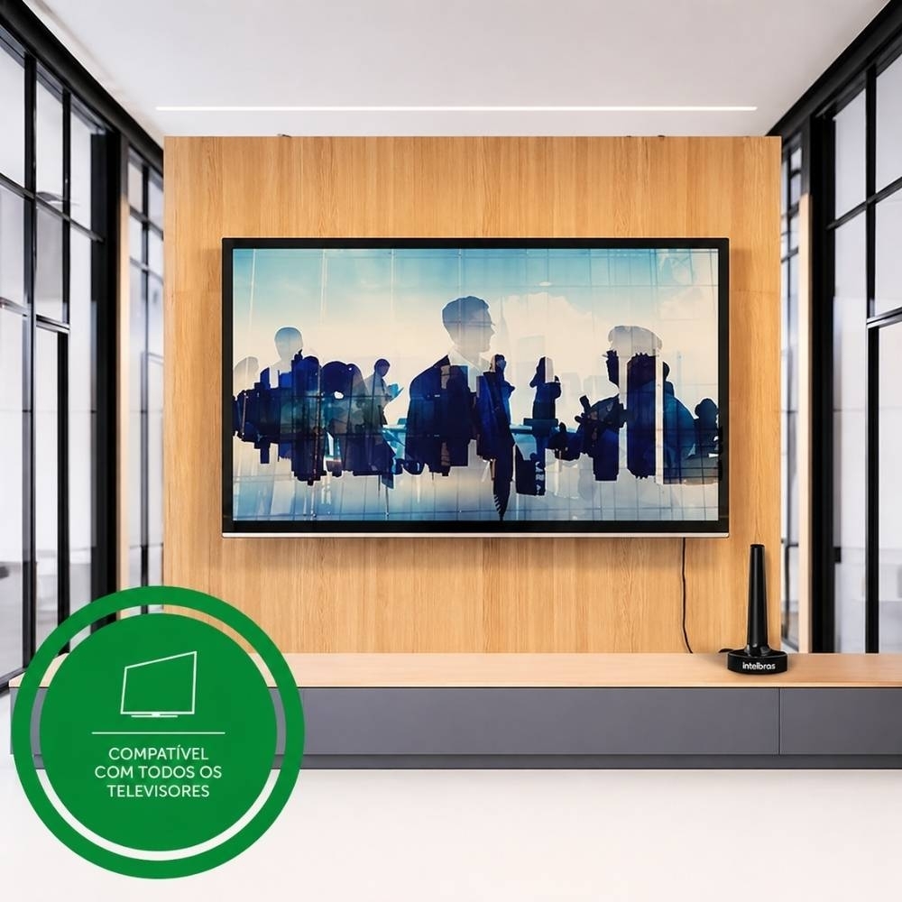 ANTENA INTERNA TV UHF E HDTV AI 2031 CABO 5 METROS - INTELBRAS