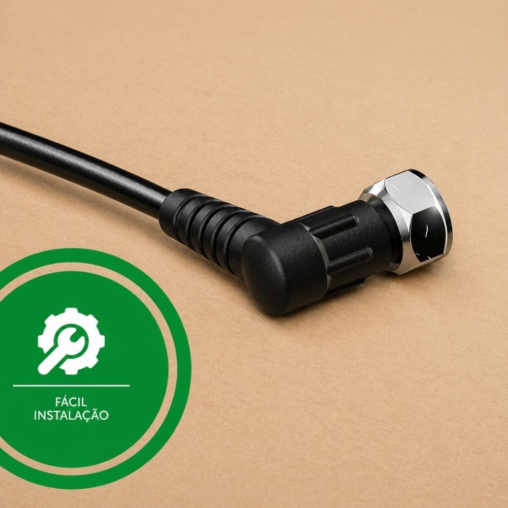 ANTENA INTERNA HDTV DIGITAL 4K CABO 1,5 METROS - INTELBRAS