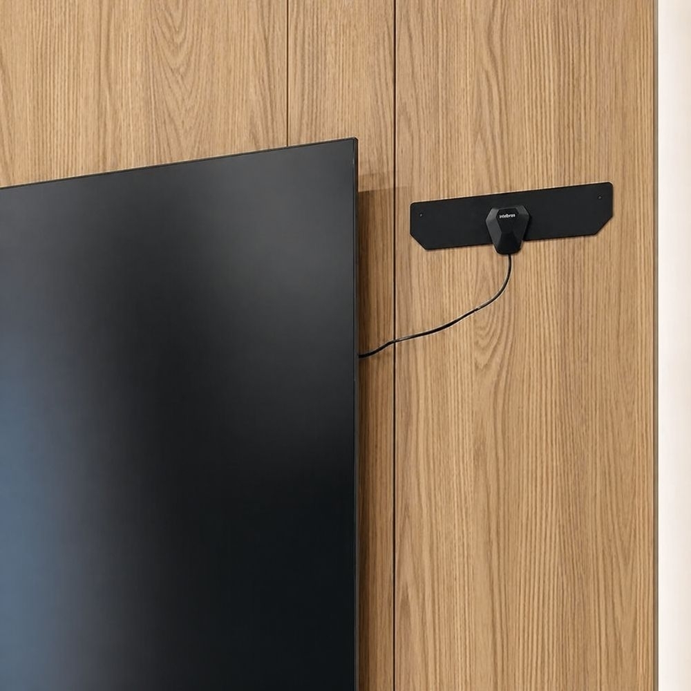 ANTENA INTERNA HDTV DIGITAL 4K CABO 1,5 METROS - INTELBRAS