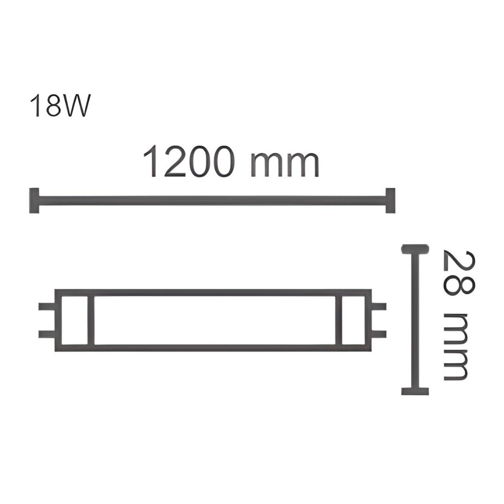 LAMPADA LED TUBULAR T8 18W BIVOLT LUZ AMARELA 3000K 1850LM G13 1,20 METROS - LEDVANCE