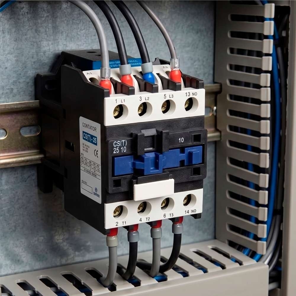 CONTATOR PRINCIPAL 3 POLOS 25A 1NA 220VCA - SOPRANO