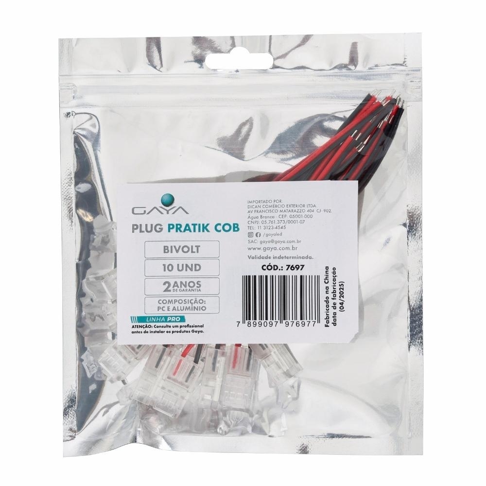 PLUG PARA FITA PRATIK COBRE COM 10 PECAS - GAYA