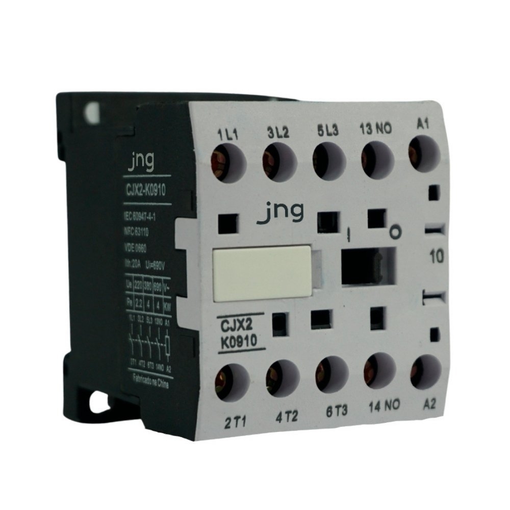 MINI CONTATOR 9A 1NA 24VCA - JNG