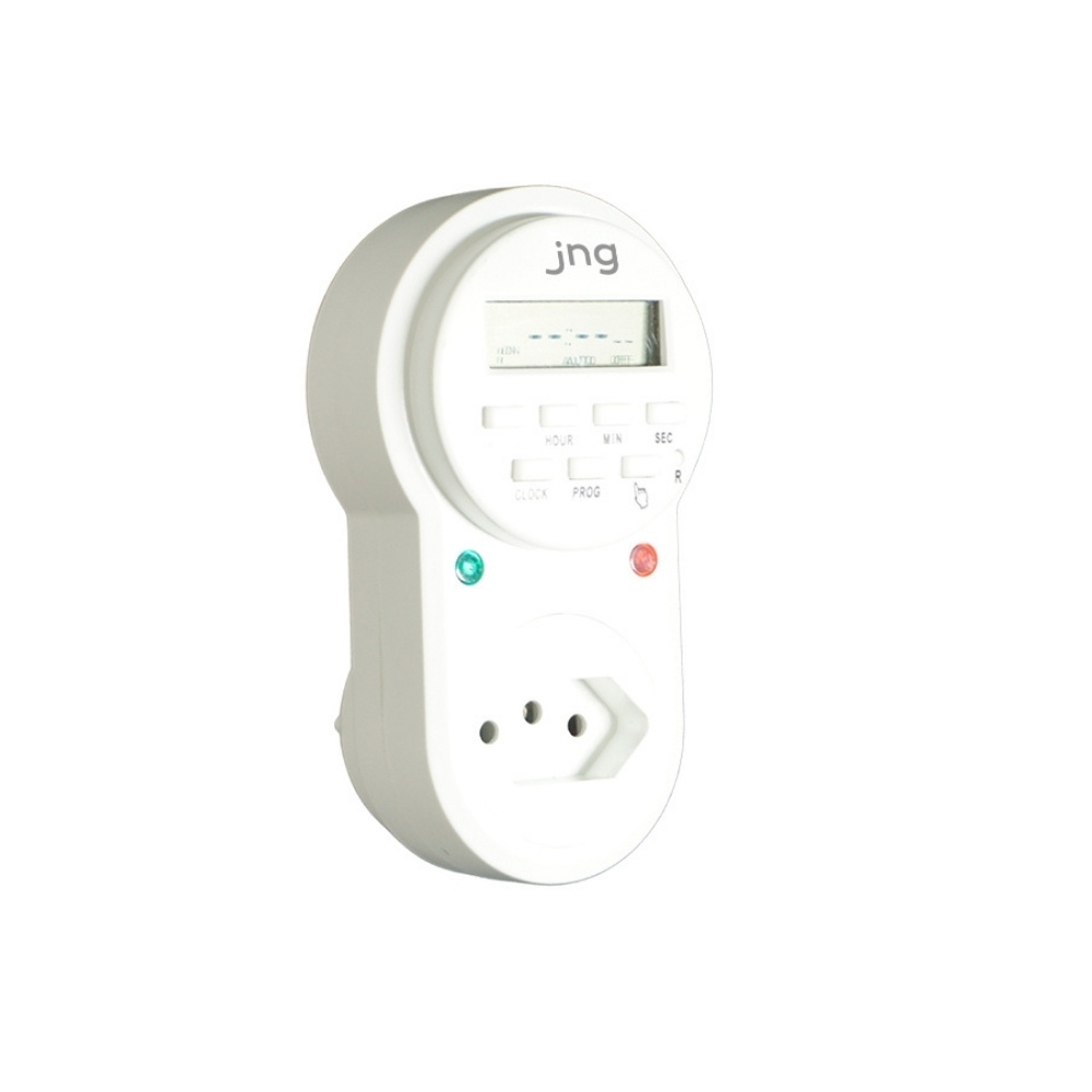 PROGRAMADOR HORARIO DIGITAL BIVOLT PARA TOMADA - JNG