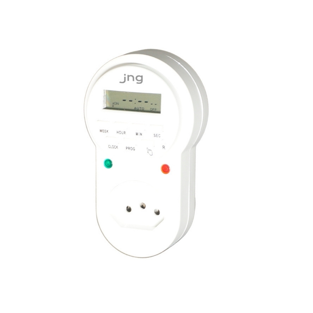 PROGRAMADOR HORARIO DIGITAL BIVOLT PARA TOMADA - JNG