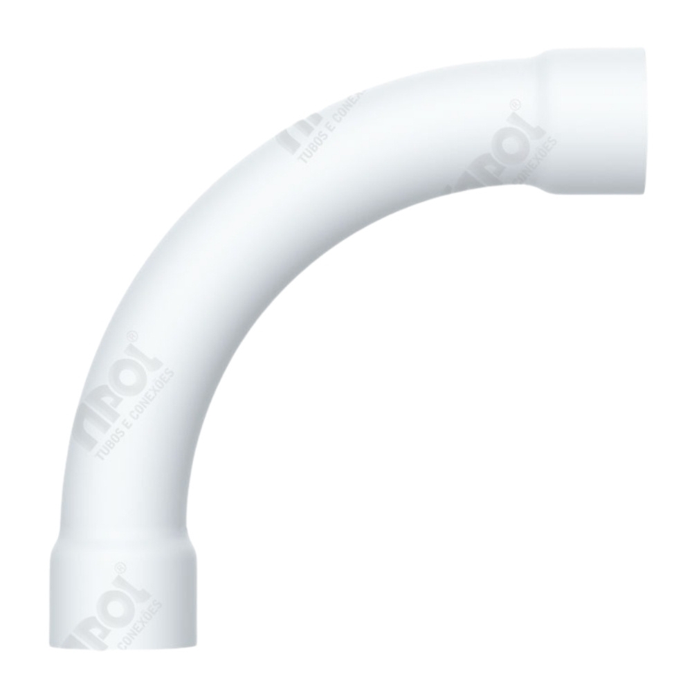 CURVA 90G 1 BRANCO - INPOL