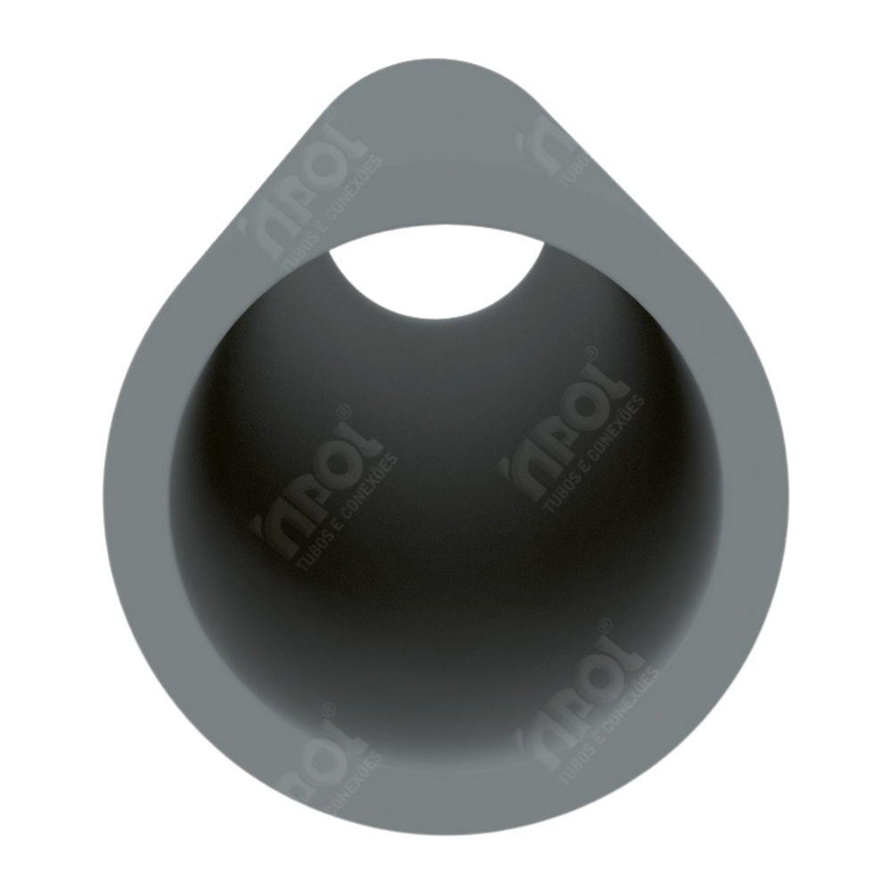 ELETRODUTO PVC 1/2 3 METROS CINZA - INPOL