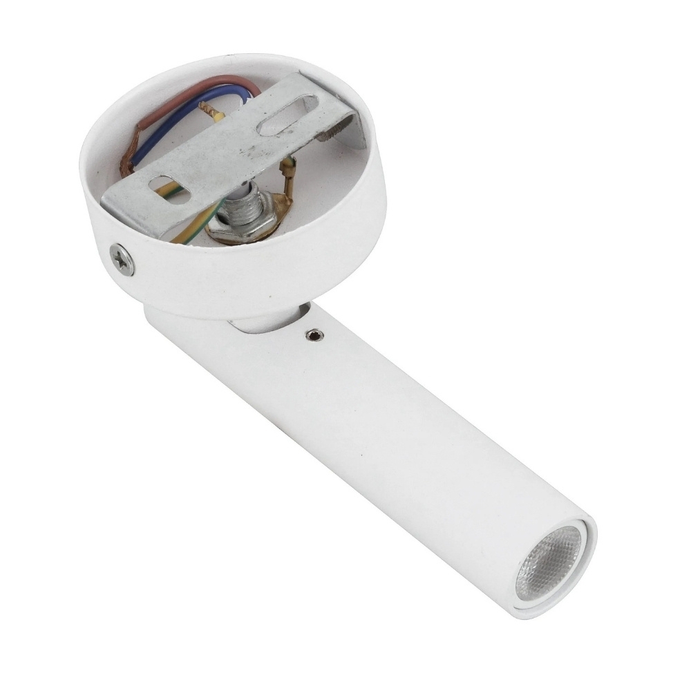 SPOT LED LEYA SOBREPOR 2W BIVOLT LUZ AMARELA 3000K 150LM BRANCO DIRECIONAVEL - GAYA