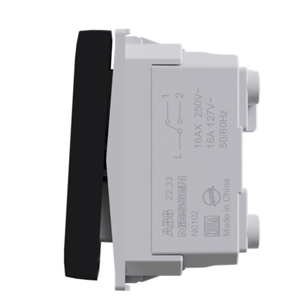 MODULO INTERRUPTOR PARALELO 16A 250V PRETO ORIGEN - ABB