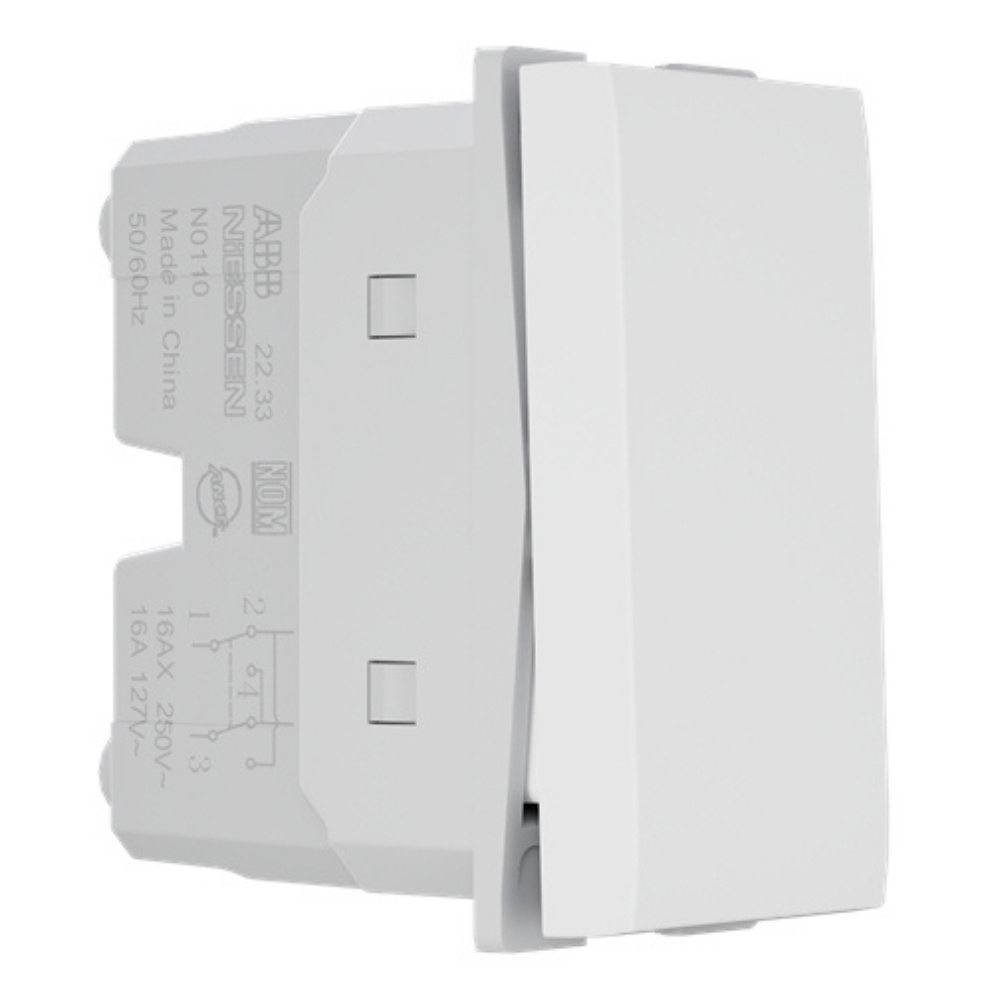 MODULO INTERRUPTOR INTERMEDIARIO 16A 250V BRANCO ORIGEN - ABB