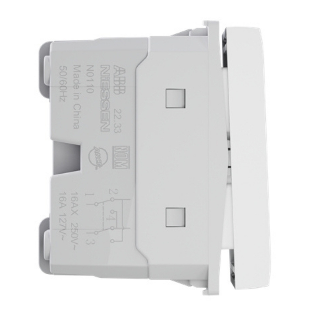 MODULO INTERRUPTOR INTERMEDIARIO 16A 250V BRANCO ORIGEN - ABB