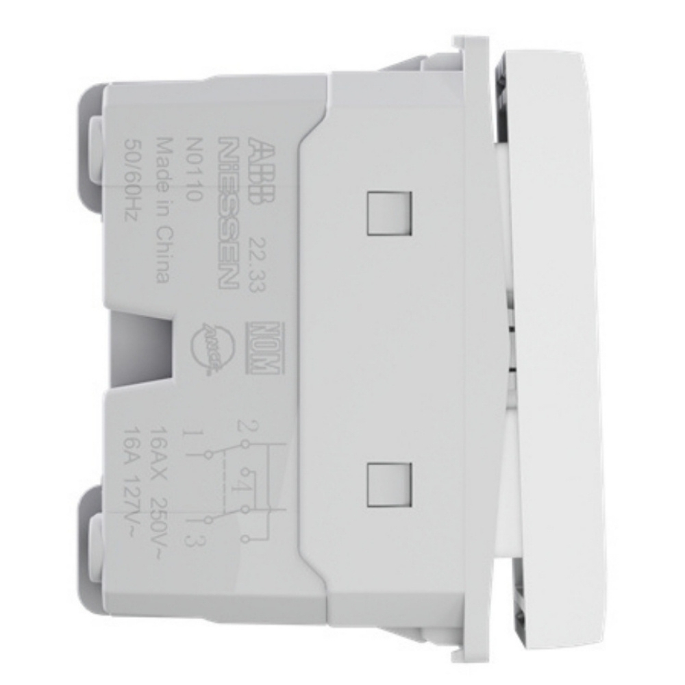MODULO INTERRUPTOR INTERMEDIARIO 16A 250V PRETO ORIGEN - ABB