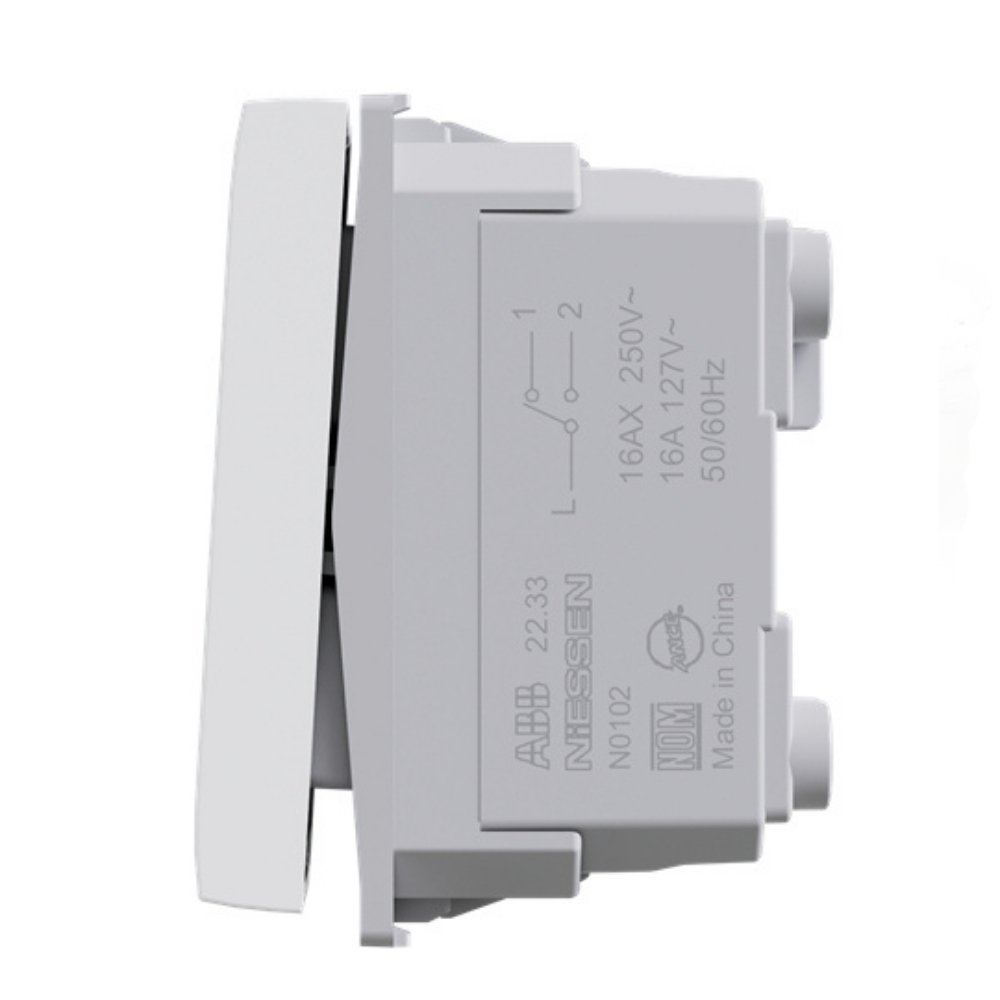 MODULO INTERRUPTOR PARALELO 16A 250V BRANCO ORIGEN - ABB