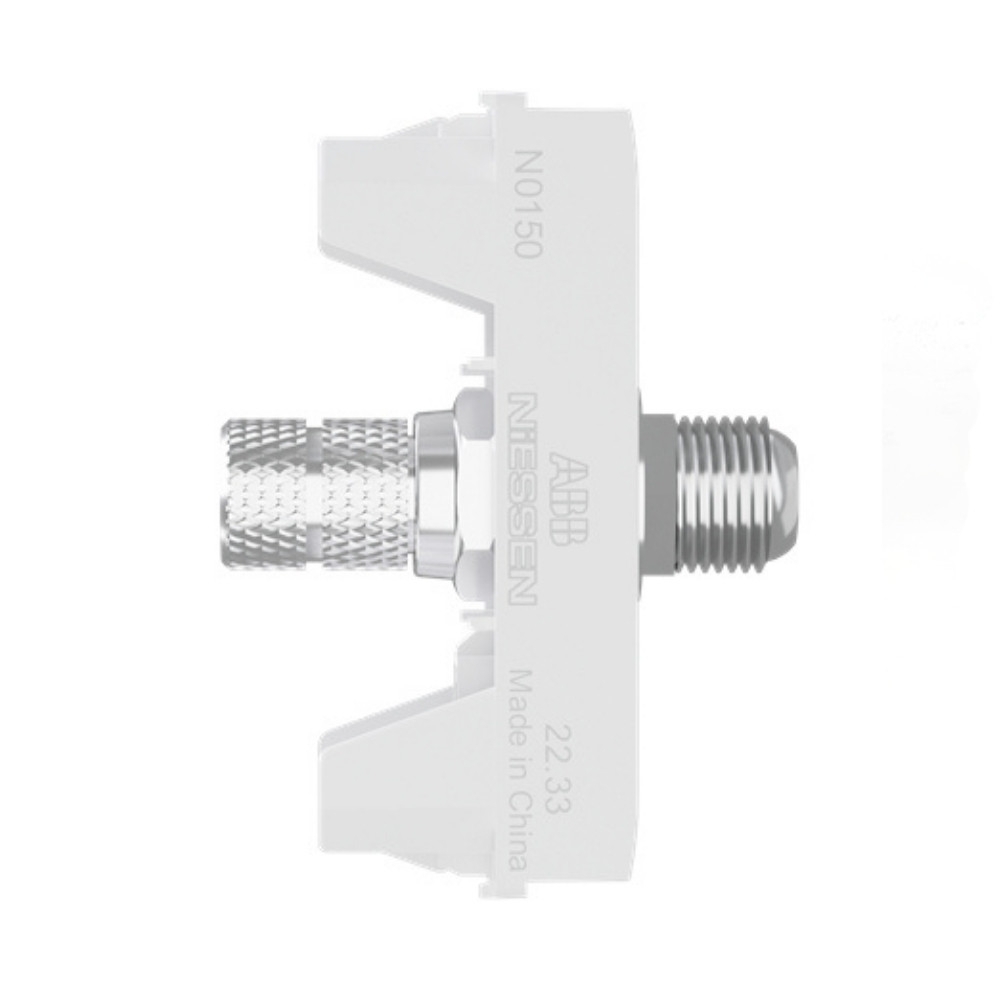 MODULO TOMADA ANTENA TV BRANCO ORIGEN - ABB