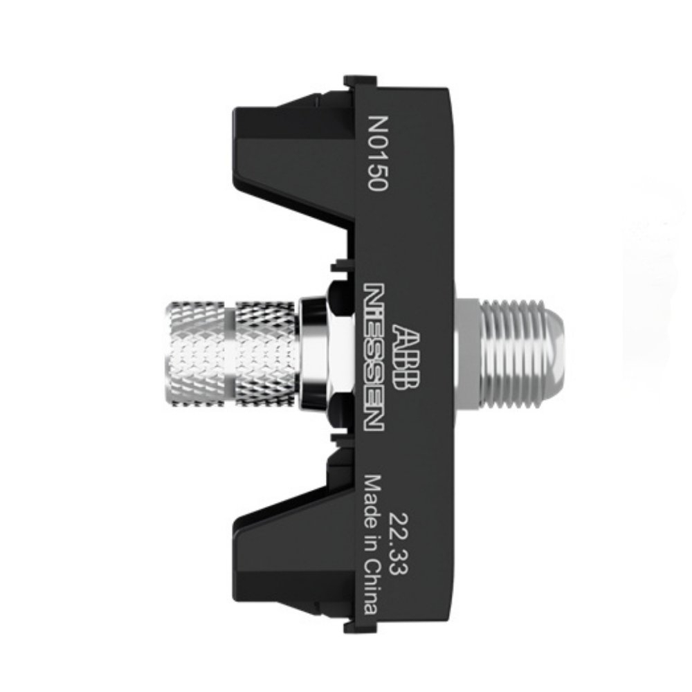 MODULO TOMADA ANTENA TV PRETO ORIGEN - ABB