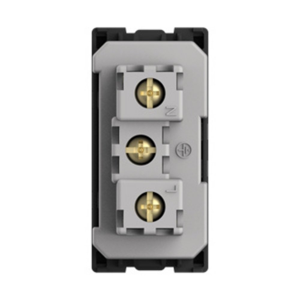 MODULO TOMADA 2P+T 20A 250V PRETO ORIGEN - ABBA