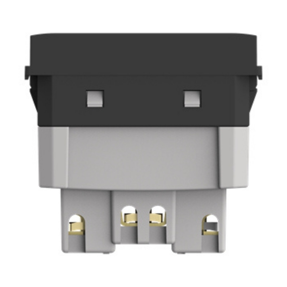 MODULO TOMADA 2P+T 20A 250V PRETO ORIGEN - ABBA