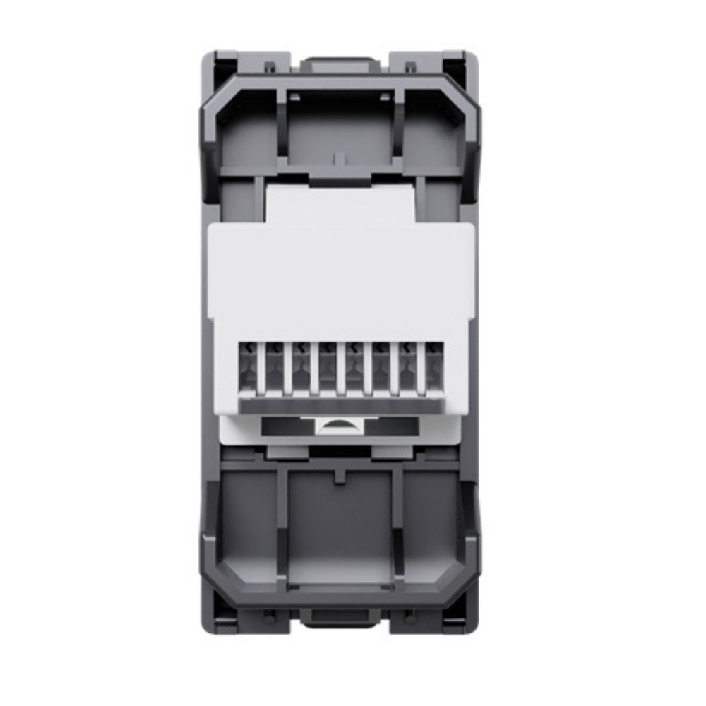 MODULO TOMADA RJ11 4 FIOS PRETO ORIGEN - ABB