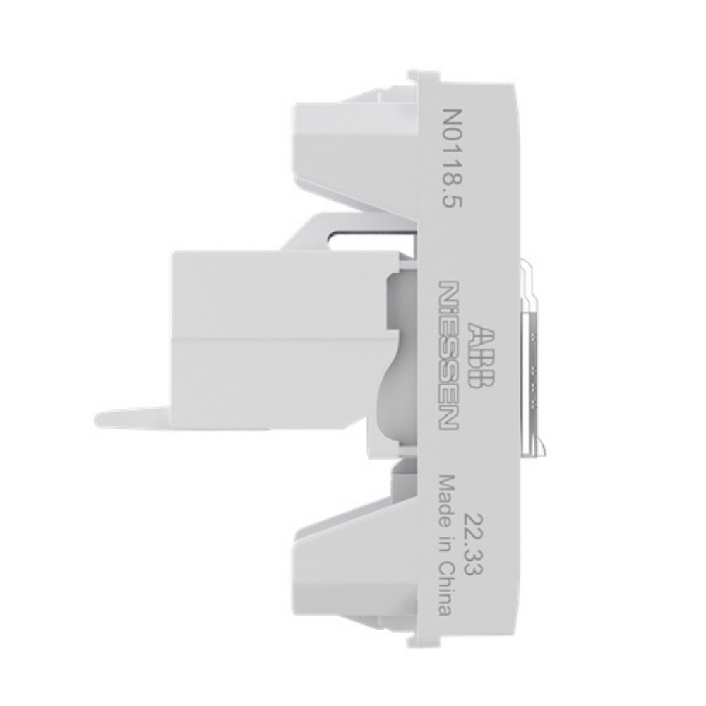 MODULO TOMADA RJ45 CAT5E BRANCO ORIGEN - ABB