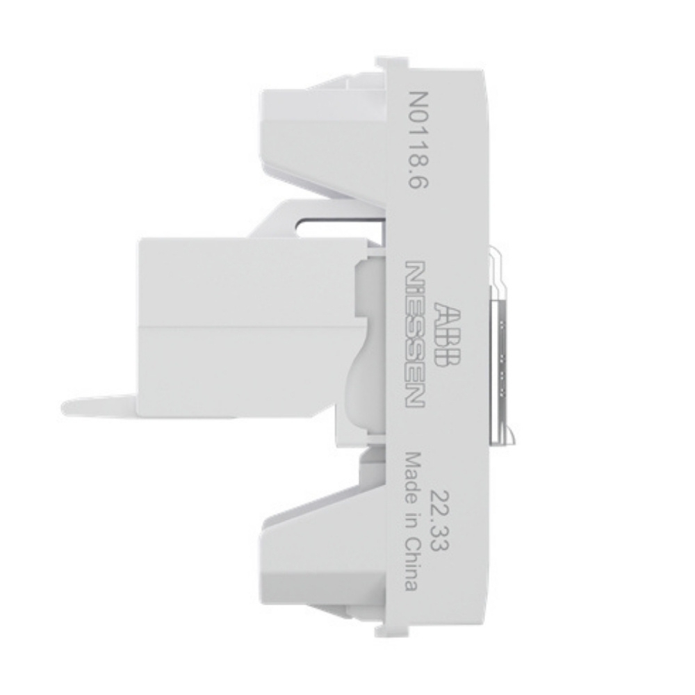 MODULO TOMADA RJ45 CAT6 BRANCO ORIGEN - ABB