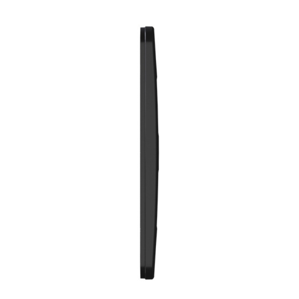 PLACA 4X2 PARA 2 POSTOS SEPARADOS PRETO COM SUPORTE ORIGEN - ABB