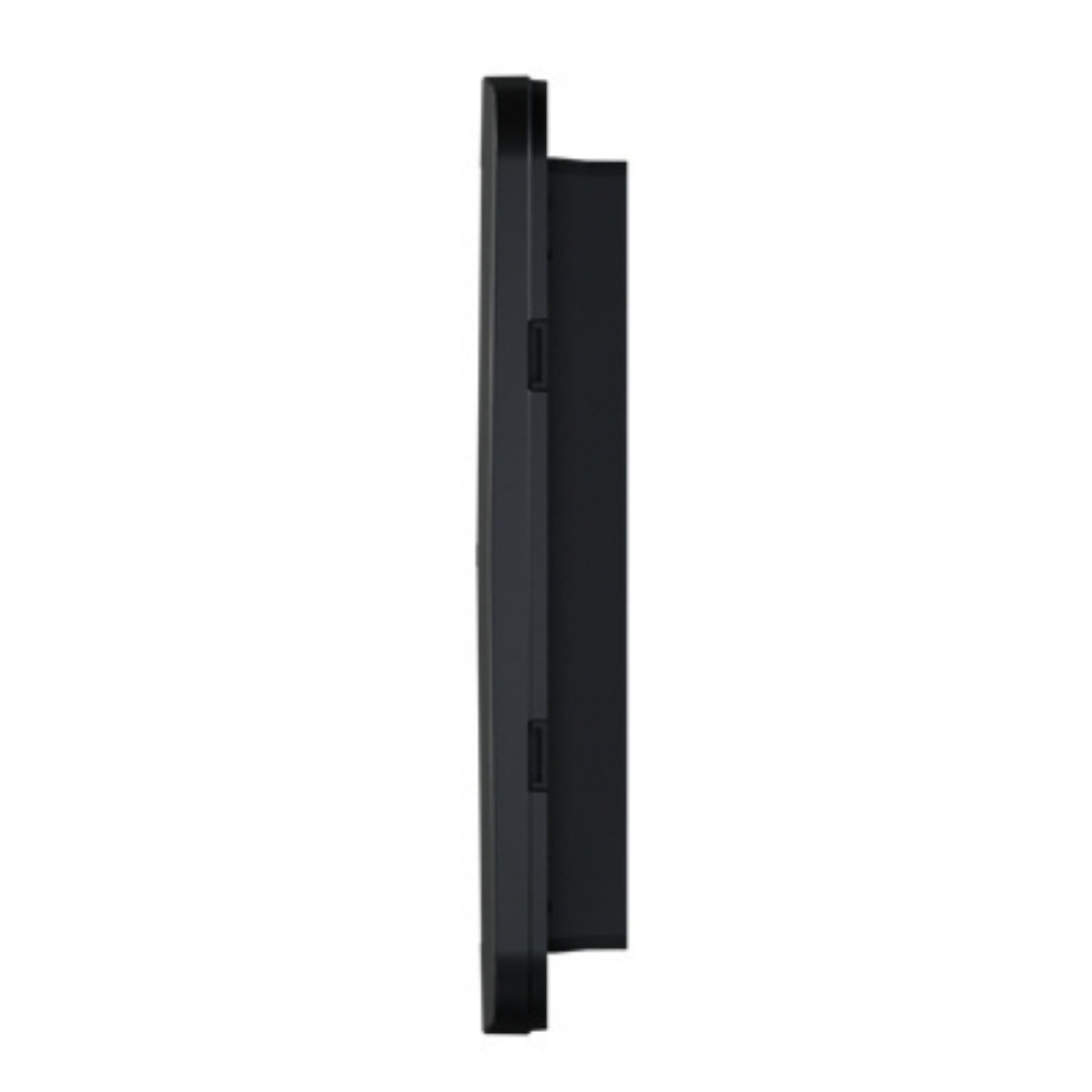 PLACA 4X4 PARA 2 POSTOS SEPARADOS PRETO COM SUPORTE ORIGEN - ABB
