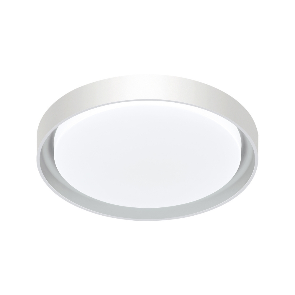 PLAFON LED SIENA 30W 3000K 4000K 6000K 2300LM D41CM BRANCO BRANCO - HEVVY