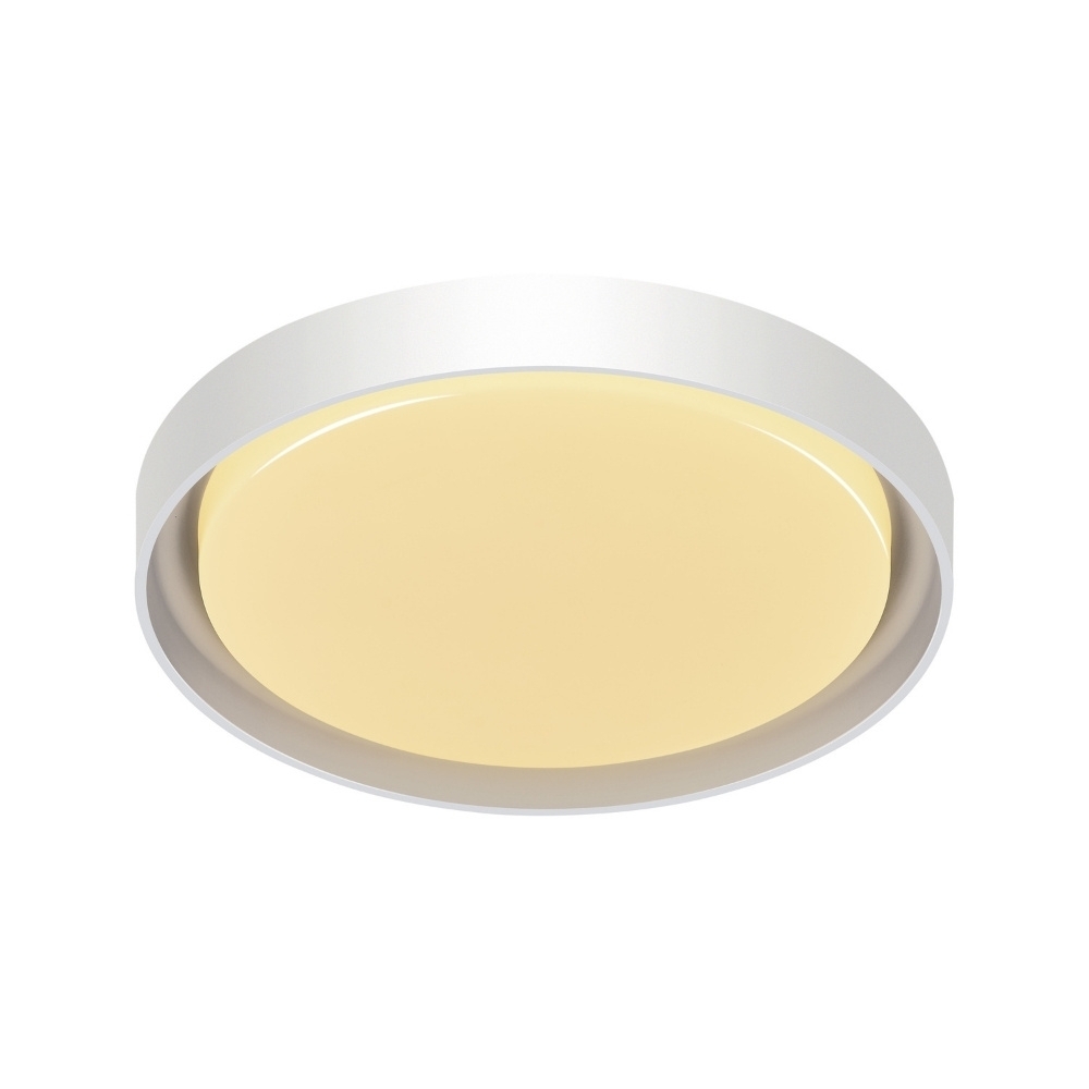 PLAFON LED SIENA 30W 3000K 4000K 6000K 2300LM D41CM BRANCO BRANCO - HEVVY