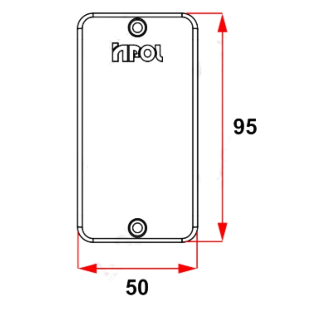 TAMPA PARA CONDULETE PVC 1/2X3/4 CEGA BRANCO - INPOL