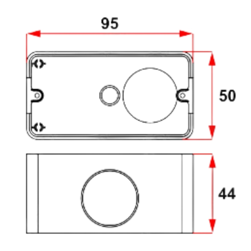 CONDULETE MULTIPLO L PVC 1/2X3/4 SEM TAMPA CINZA - INPOL