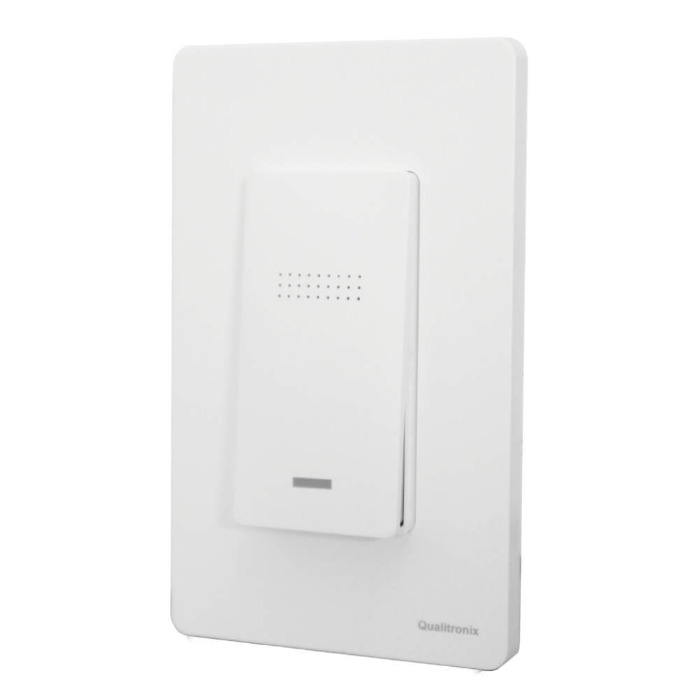 CONJUNTO 4X2 1 INTERRUPTOR PARALELO PORTATIL SEM FIO SEM BATERIA - QUALITRONIX