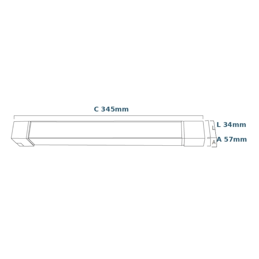 LUMINARIA DIFUSA ORIENT PARA TRILHO 20W LUZ AMARELA 3000K 1600LM BRANCO - PIX ILUMINACAO