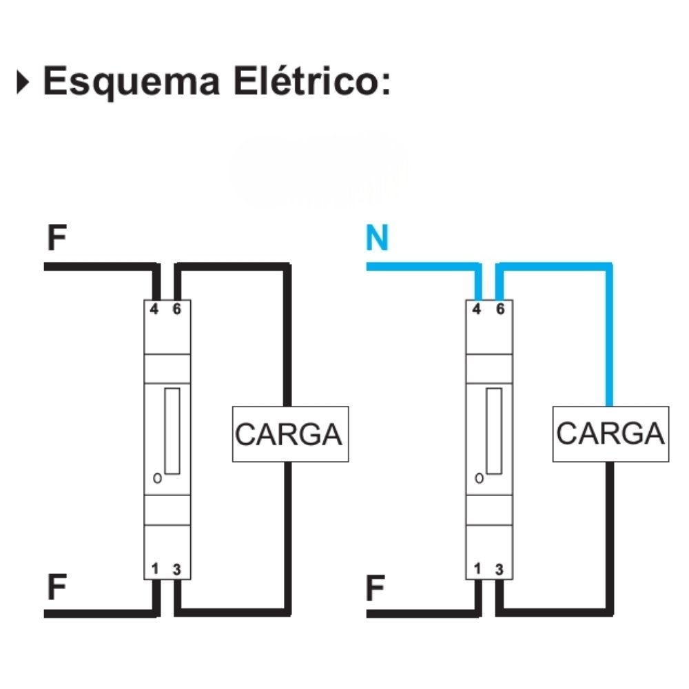 MEDIDOR CONSUMO ENERGIA 2 POLOS 30A - JNG