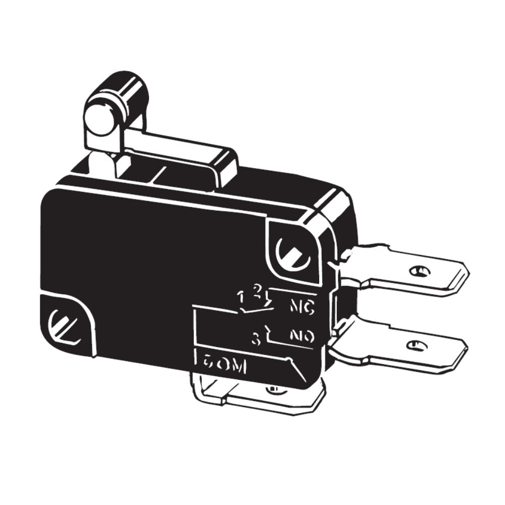 INTERRUPTOR MICRO 16A RV COM HASTE CURTA E ROLDANA - JNG