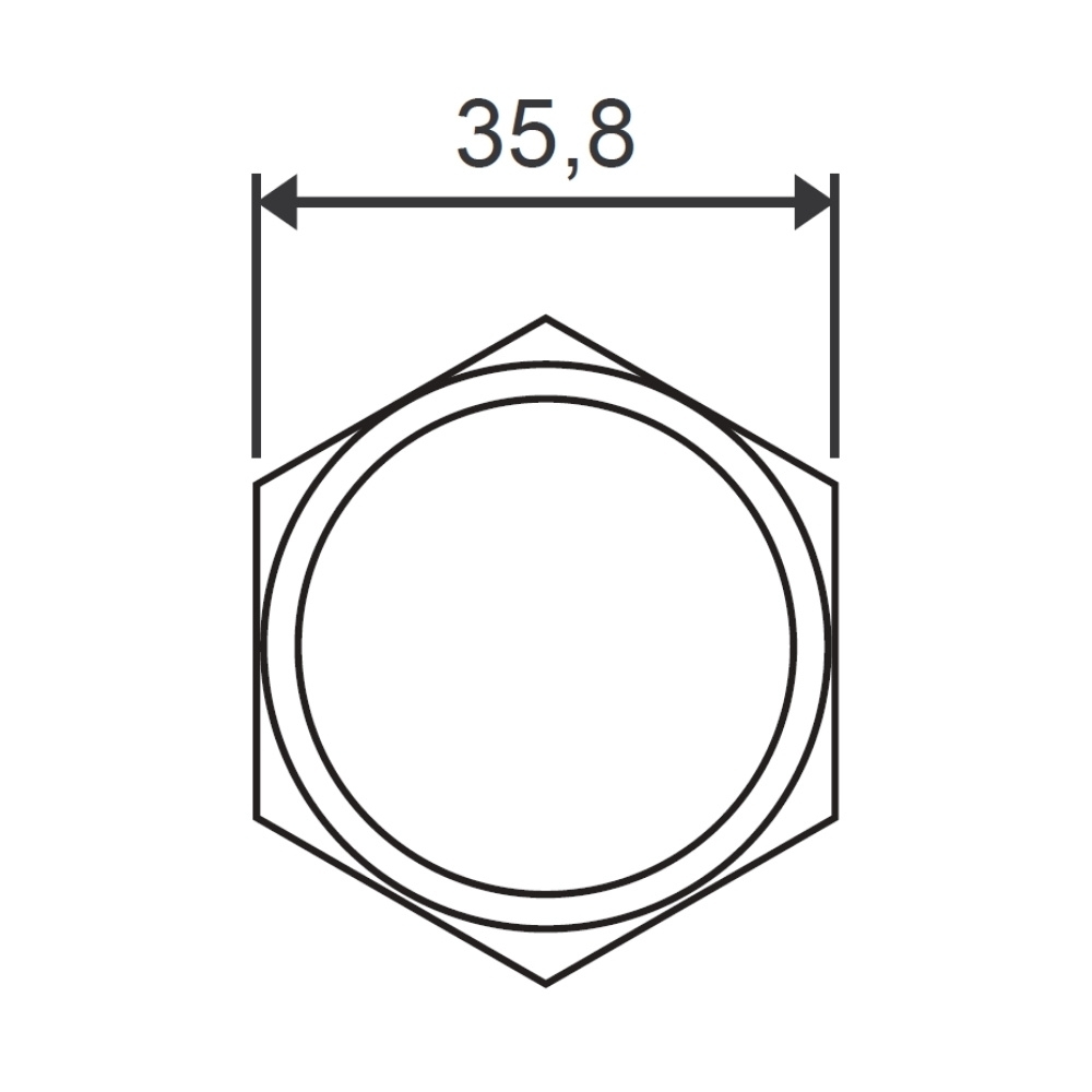 SENSOR INDUTIVO 30MM 90-250VCA NA LM30 2015A - JNG