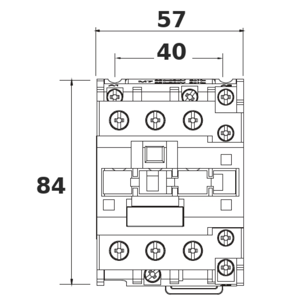 CONTATOR PRINCIPAL TRIPOLAR 32A 1NA 24VCC - JNG