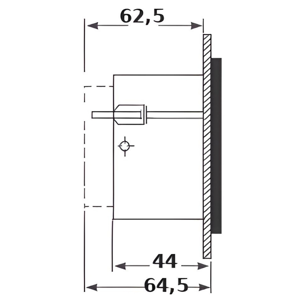 VOLTIMETRO FERRO MOVEL 72X72 500V - JNG