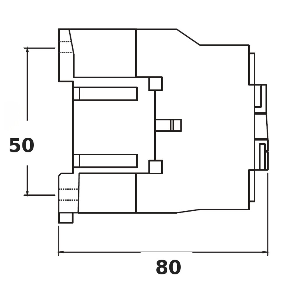 CONTATOR PRINCIPAL TRIPOLAR 9A 1NA 220VCA - JNG