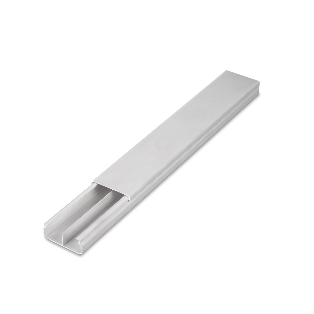 CANALETA SISTEMA X 40X16MM BRANCO 1 METRO CONDUTECK - STECK