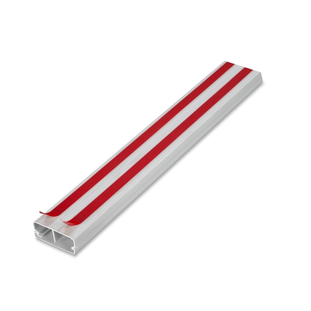 CANALETA SISTEMA X 40X16MM BRANCO 1 METRO COM ADESIVO CONDUTECK - STECK