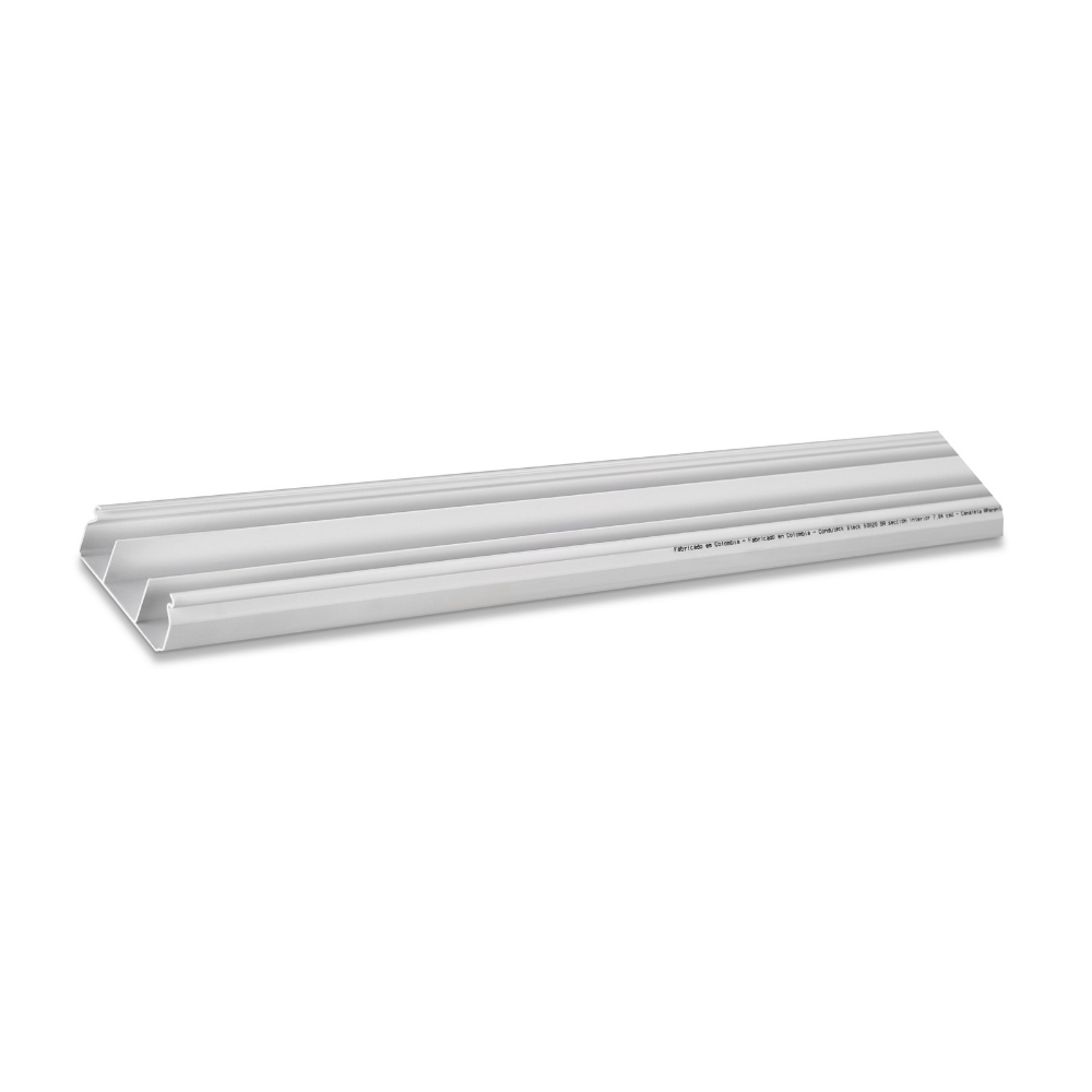 CANALETA SISTEMA X 50X20MM BRANCO 2 METROS CONDUTECK - STECK