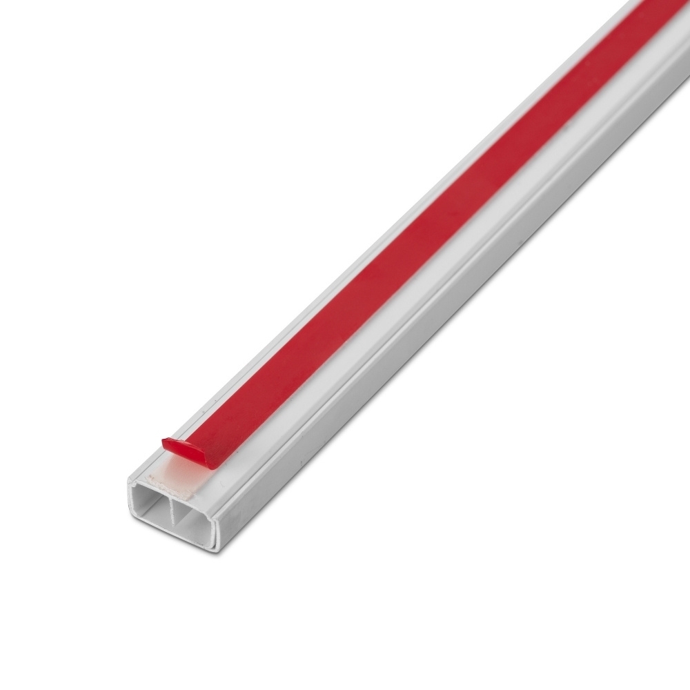 CANALETA SISTEMA X 20X10MM BRANCO 2 METROS COM ADESIVO CONDUTECK - STECK