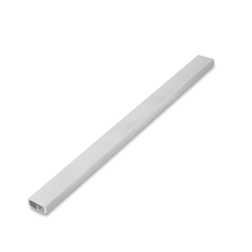 CANALETA SISTEMA X 20X10MM BRANCO 2 METROS COM ADESIVO CONDUTECK - STECK