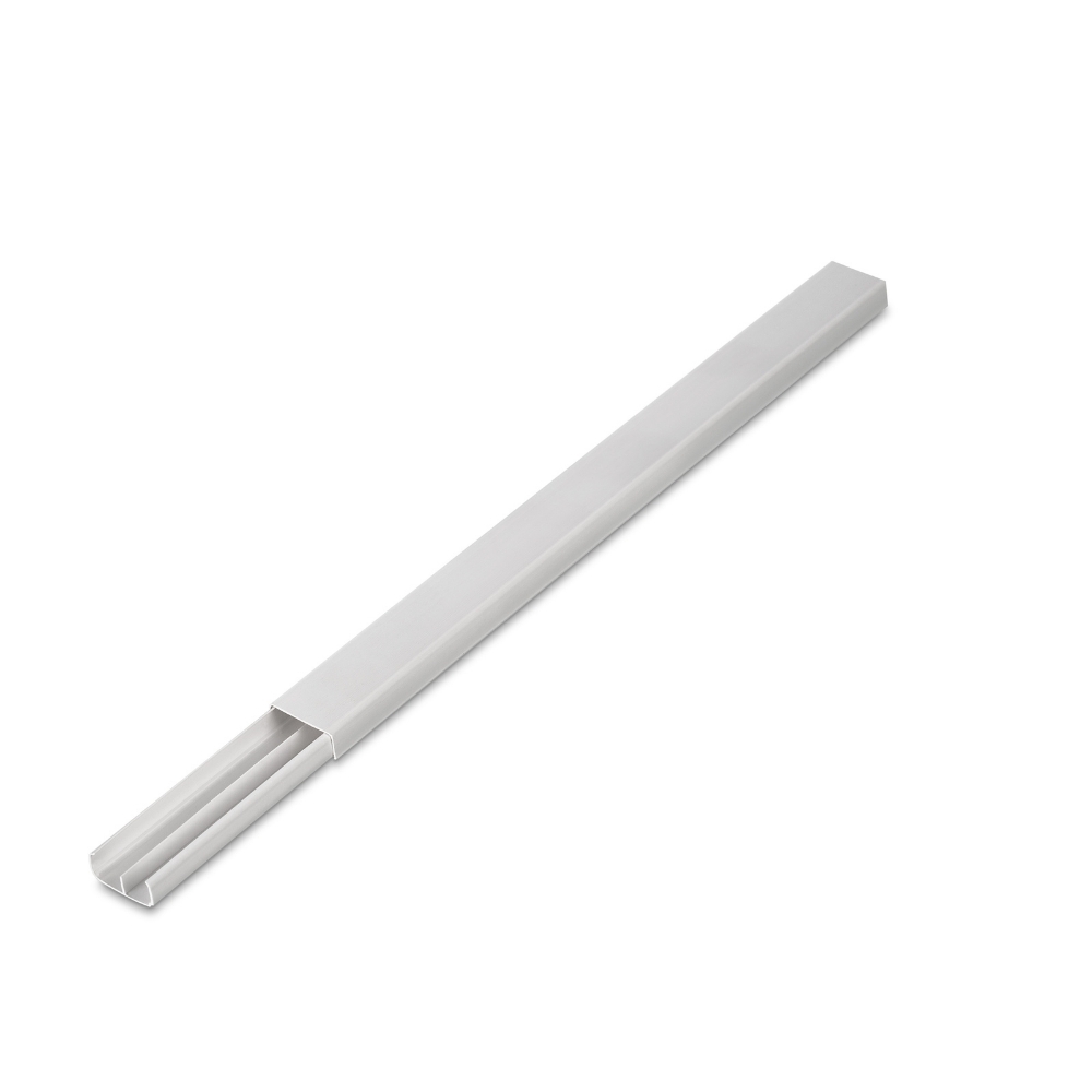 CANALETA SISTEMA X 20X10MM BRANCO 2 METROS COM ADESIVO CONDUTECK - STECK