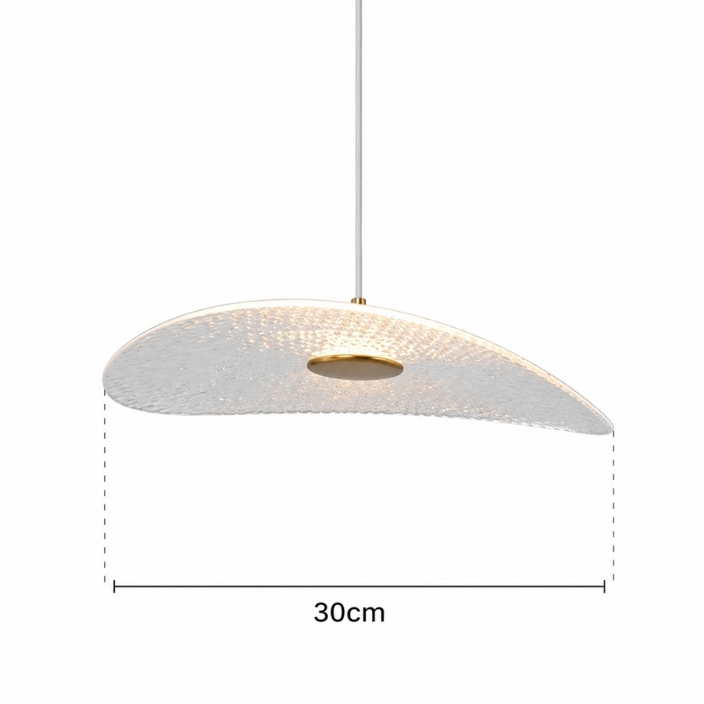 PENDENTE LED DRUM 3W BIVOLT LUZ AMARELA 3000K 240LM 30CM DOURADO - SKYLIGHT