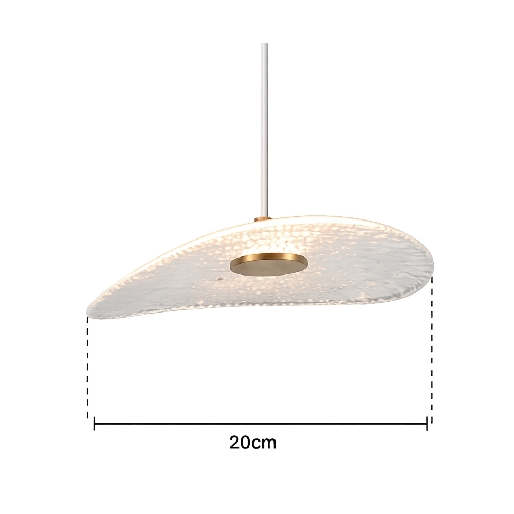 PENDENTE LED DRUM 3W BIVOLT LUZ AMARELA 3000K 240LM 20CM DOURADO - SKYLIGHT