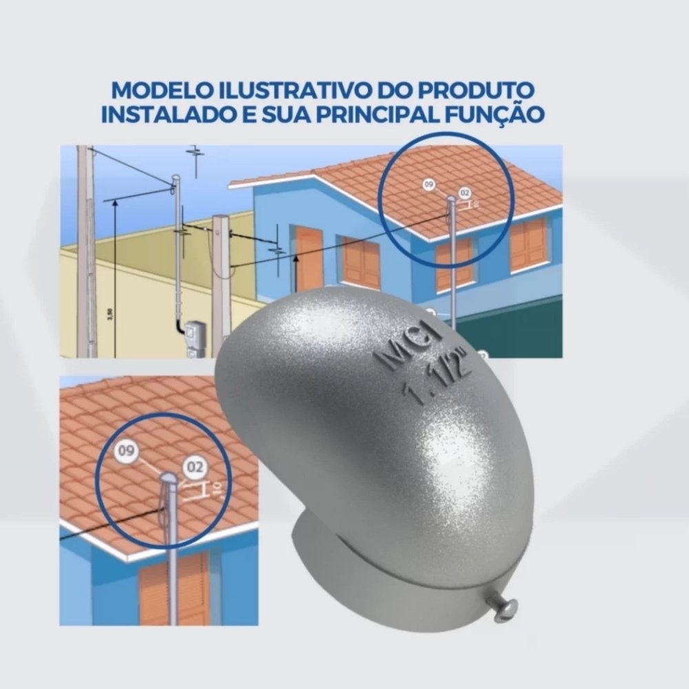 CABECOTE ALUMINIO FUNDIDO 3 POLEGADAS - MCI