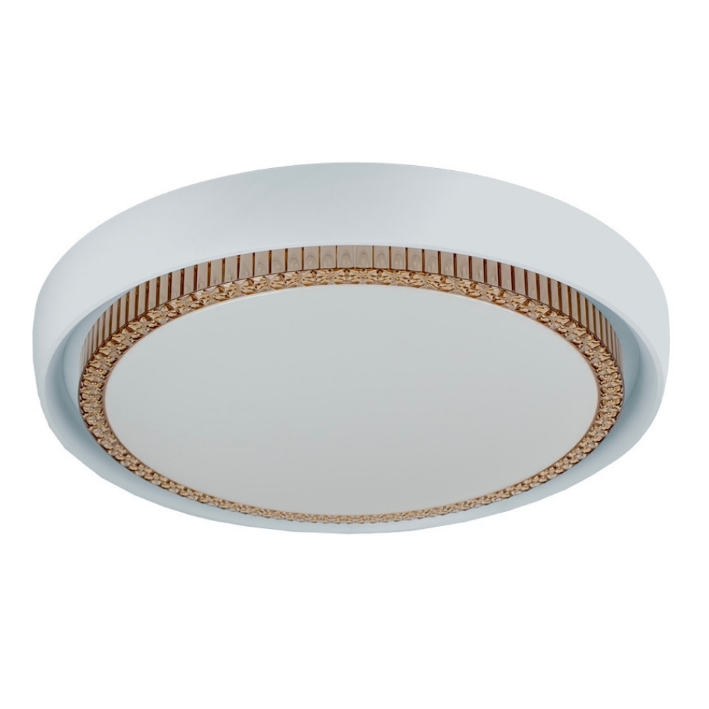 PLAFON LED AUREA 24W AMARELA/NEUTRA/BRANCO 1440LM 42CM BRANCO REDONDO - BLUMENAU