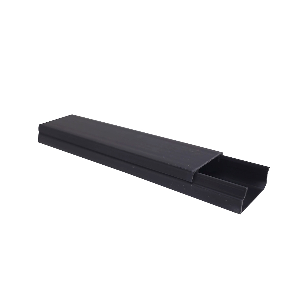 CANALETA SISTEMA-X 20X10MM PRETO SEM DIVISORIA E COM ADESIVO INOVAPRO - ALUMBRA