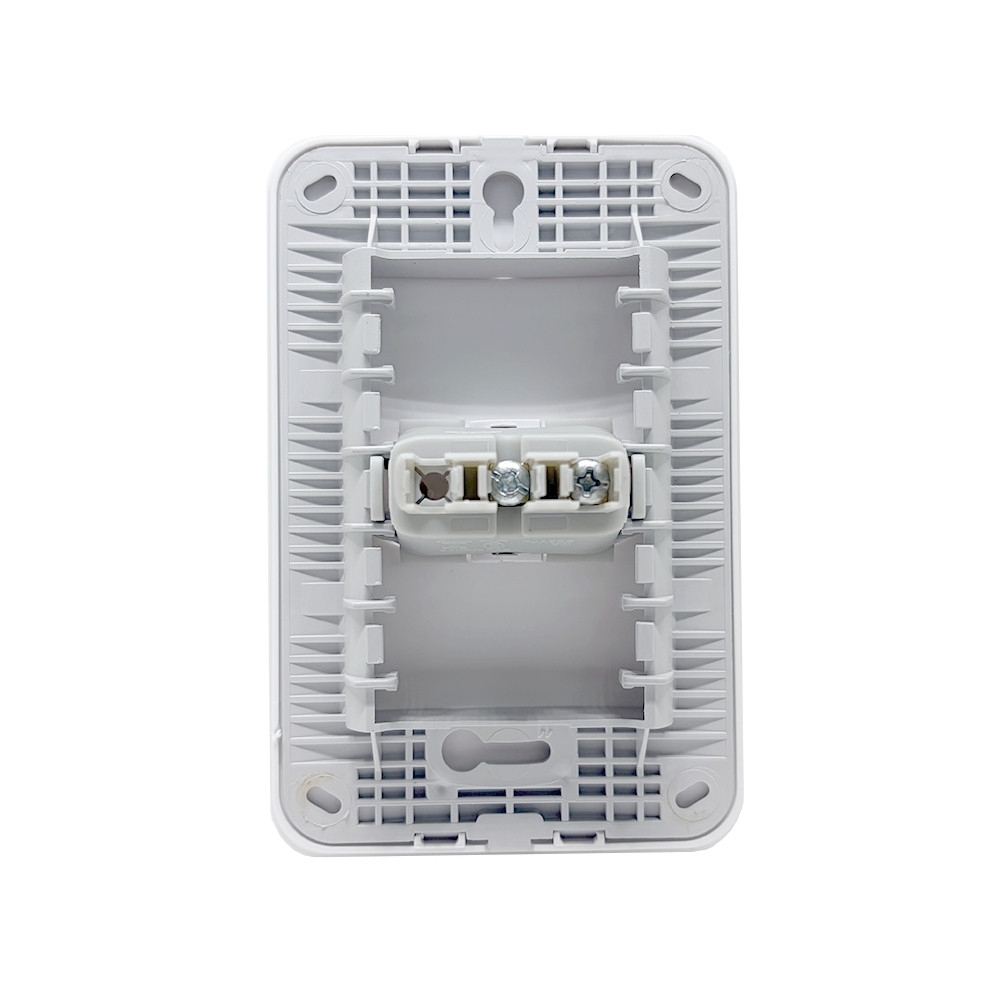 CONJUNTO INTERRUPTOR SIMPLES 10A 250V BRANCO GRACIA MAXX - ALUMBRA